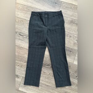 Hilary Radley Gray Plaid Pants 12 x 32